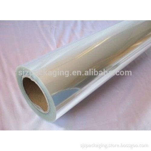 12 mic transparent PET film with corona treatment for lamination